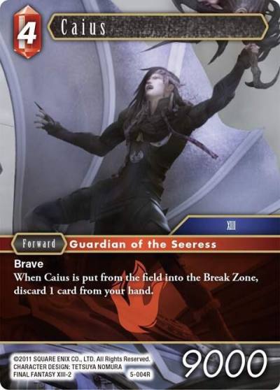 Caius 5-004R Opus V Final Fantasy card
