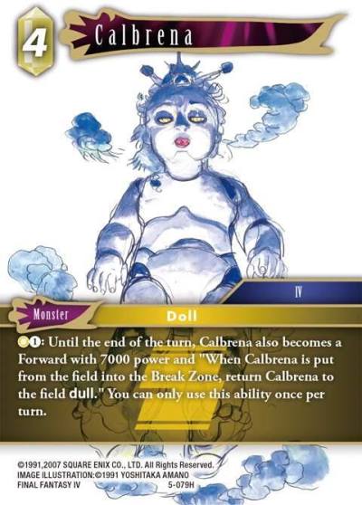 Calbrena 5-079H Opus V Final Fantasy card