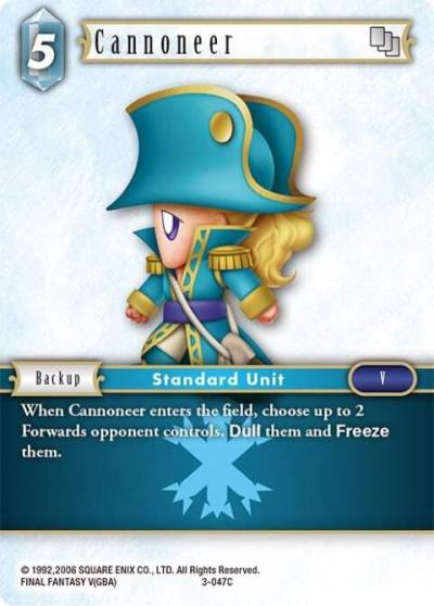 Cannoneer 3-047C Opus III Final Fantasy card