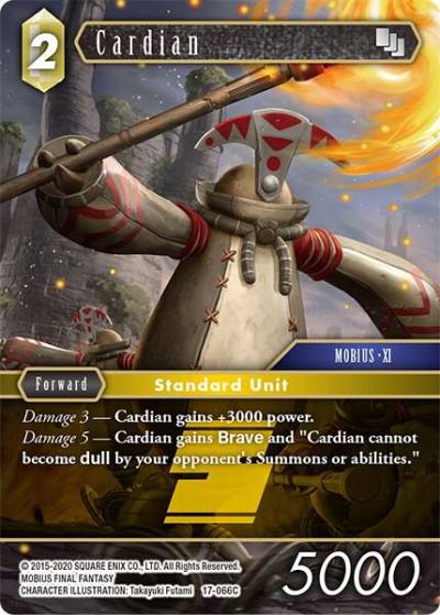 Cardian 17-066C Rebellion's Call Final Fantasy card
