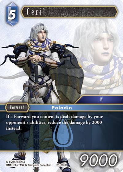 Cecil 25-095C Tears of the Planet Final Fantasy card