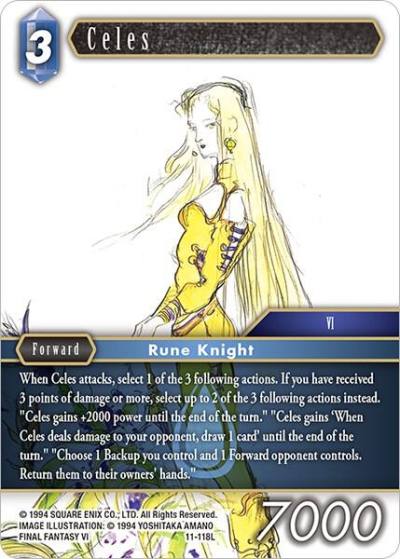 Celes 11-118L Opus XI Final Fantasy card