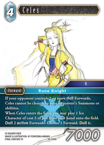 Celes 29-030H Blissful Eternity Final Fantasy card