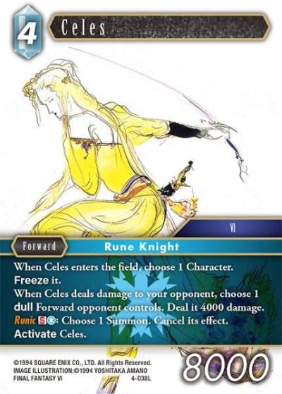 Celes 4-038L Opus IV Final Fantasy card