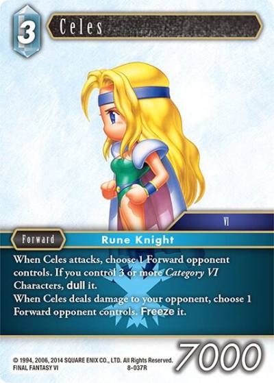 Celes 8-037R Opus VIII Final Fantasy card