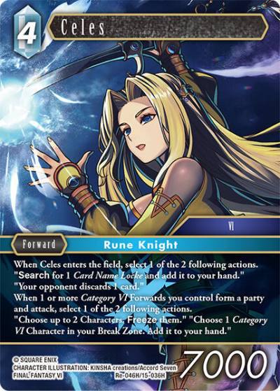 Celes Re-046H/15-036H Legacy Collection Final Fantasy card