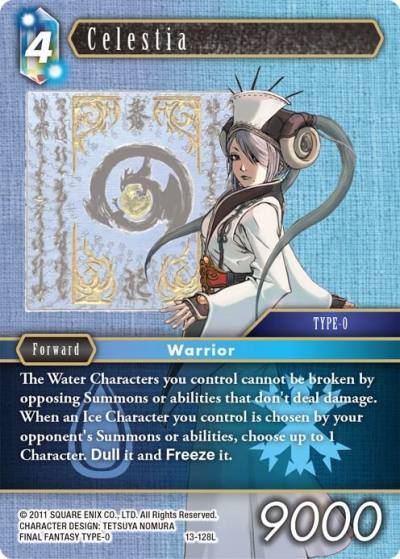 Celestia 13-128L Opus XIII: Crystal Radiance Final Fantasy card
