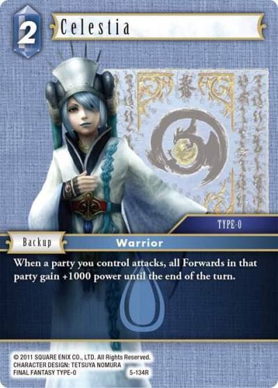 Celestia 5-134R Opus V Final Fantasy card