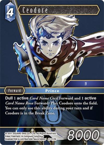 Ceodore 11-117R Opus XI Final Fantasy card