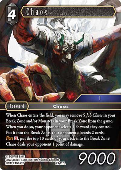 Chaos 23-117L Hidden Trials Final Fantasy card