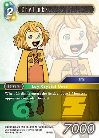 Chelinka 18-119C Resurgence of Power Final Fantasy card