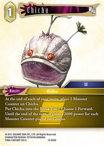 Chichu 14-063C Opus XIV: Crystal Abyss Final Fantasy card