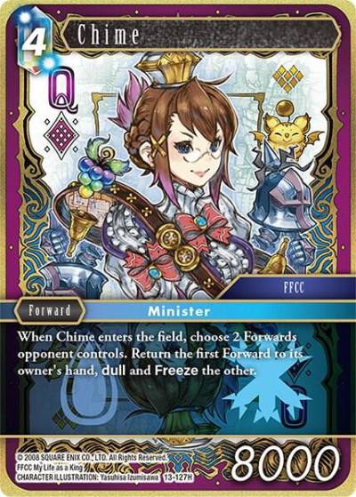 Chime 13-127H Opus XIII: Crystal Radiance Final Fantasy card