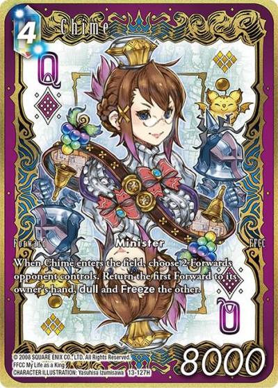 Chime Full Art 13-127H Opus XIII: Crystal Radiance Final Fantasy card