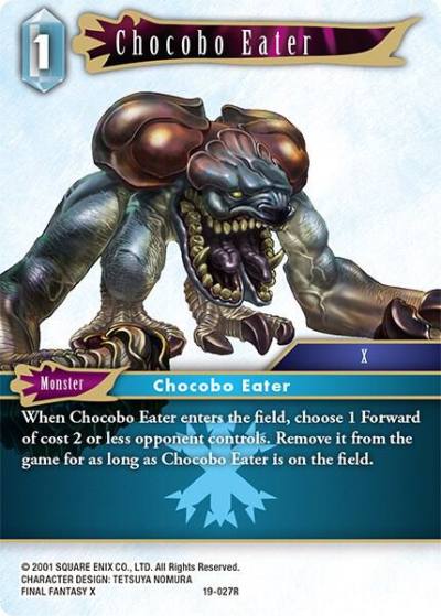 Chocobo Eater 19-027R From Nightmares Final Fantasy card