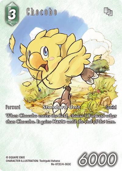 Chocobo Full Art Re-072C/4-063C Legacy Collection Final Fantasy card