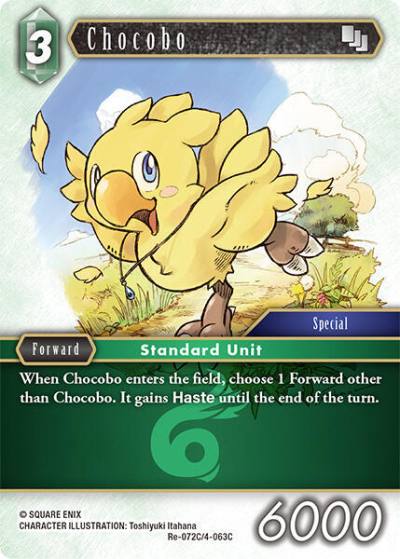 Chocobo Re-072C/4-063C Legacy Collection Final Fantasy card