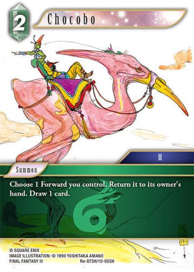 Chocobo Re-073H/10-055H Legacy Collection Final Fantasy card