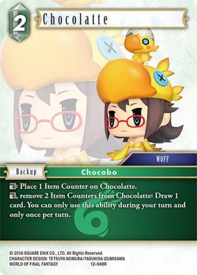 Chocolatte 12-048R Opus XII Final Fantasy card