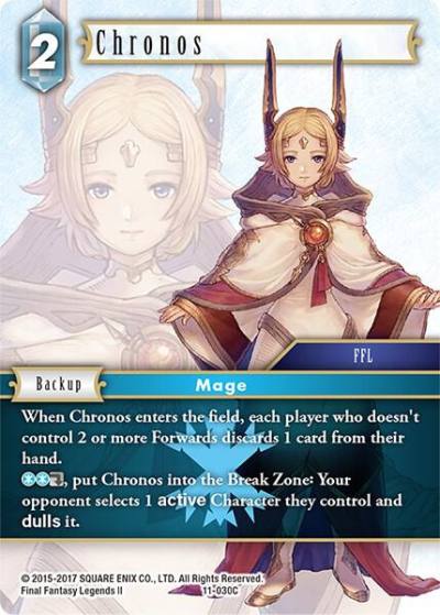 Chronos 11-030C Opus XI Final Fantasy card