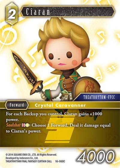 Ciaran 16-069C Emissaries of Light Final Fantasy card