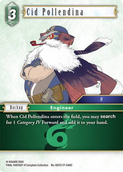 Cid Pollendina Re-067C/17-049C Legacy Collection Final Fantasy card