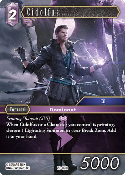 Cidolfus 29-085R Blissful Eternity Final Fantasy card