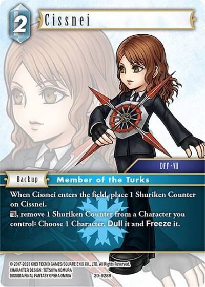 Cissnei 20-028R Dawn of Heroes Final Fantasy card