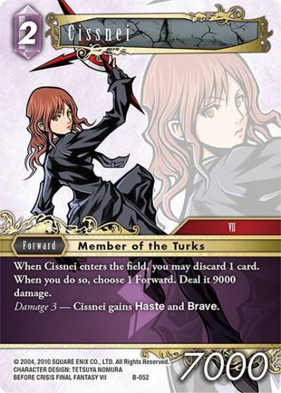 Cissnei B-052 Boss Deck: Final Fantasy VII Final Fantasy card