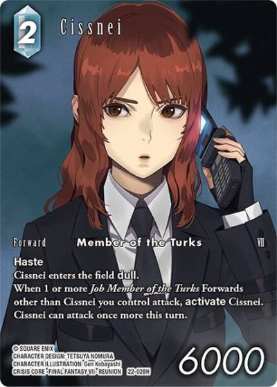 Cissnei Full Art 22-028H Hidden Hope Final Fantasy card