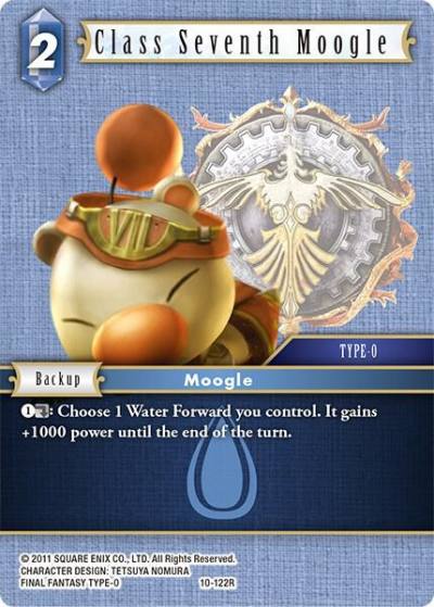 Class Seventh Moogle 10-122R Opus X Final Fantasy card