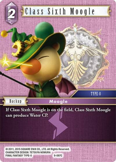Class Sixth Moogle 9-097C Opus IX Final Fantasy card