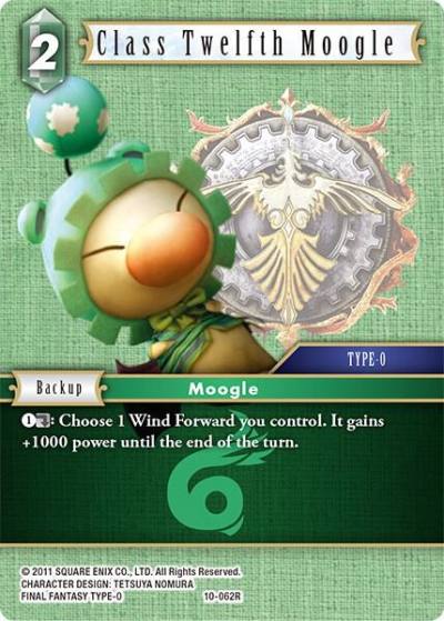 Class Twelfth Moogle 10-062R Opus X Final Fantasy card