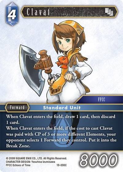Clavat 19-090C From Nightmares Final Fantasy card