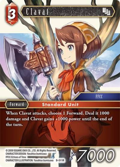 Clavat 9-011R Opus IX Final Fantasy card