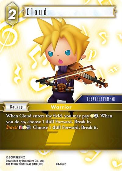 Cloud 24-057C Hidden Legends Final Fantasy card