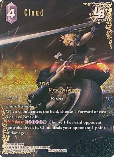 Cloud LB PR-160/22-120H FF: Promo Cards Final Fantasy card