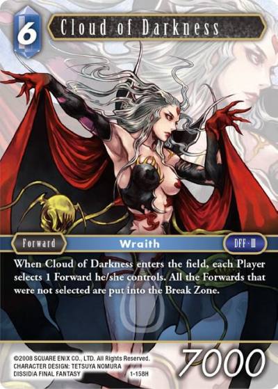 Cloud of Darkness 1-158H Opus I Final Fantasy card