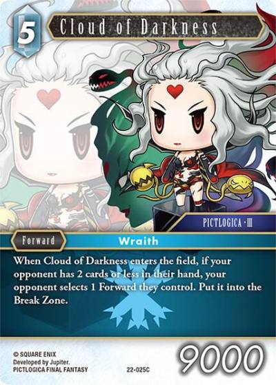 Cloud of Darkness 22-025C Hidden Hope Final Fantasy card