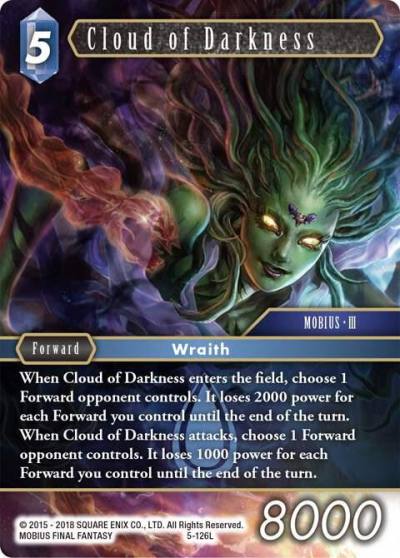 Cloud of Darkness 5-126L Opus V Final Fantasy card