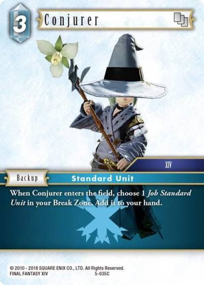 Conjurer 5-035C Opus V Final Fantasy card