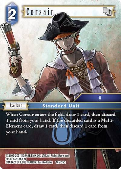 Corsair 14-105C Opus XIV: Crystal Abyss Final Fantasy card