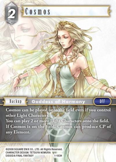Cosmos 1-183H Opus I Final Fantasy card