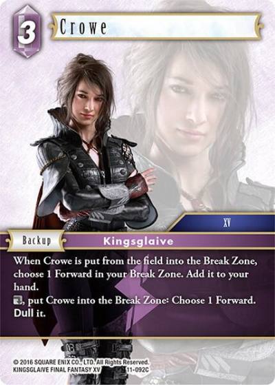 Crowe 11-092C Opus XI Final Fantasy card