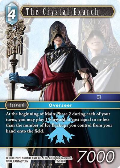 Crystal Exarch 12-032R Opus XII Final Fantasy card