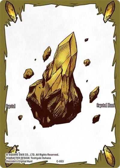 Crystal Token Earth C-003 Emissaries of Light Final Fantasy card