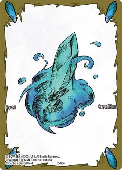 Crystal Token Water C-004 Emissaries of Light Final Fantasy card