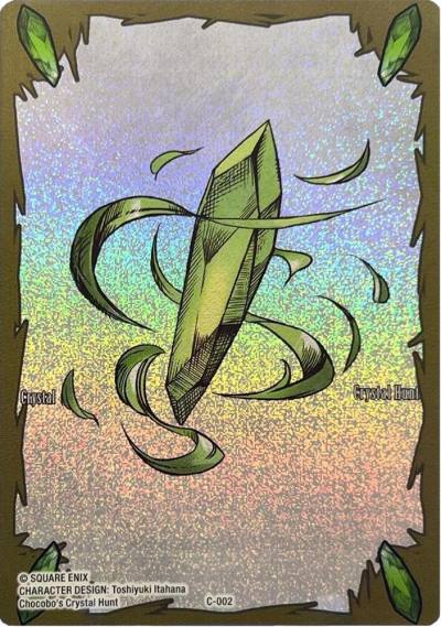 Crystal Token (Wind) C-002 Dreamlike Oceans Final Fantasy card