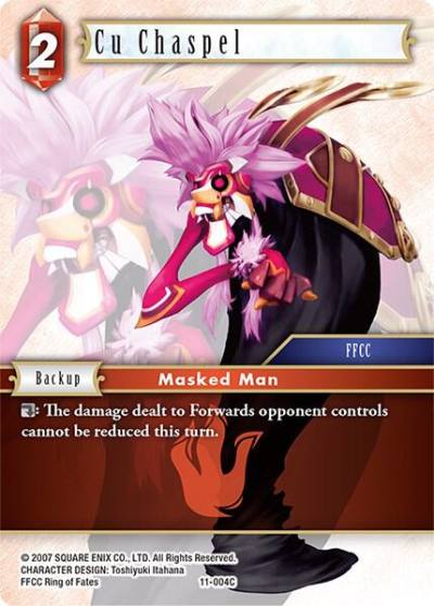Cu Chaspel 11-004C Opus XI Final Fantasy card