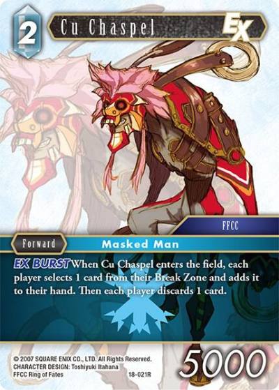 Cu Chaspel EX 18-021R Resurgence of Power Final Fantasy card